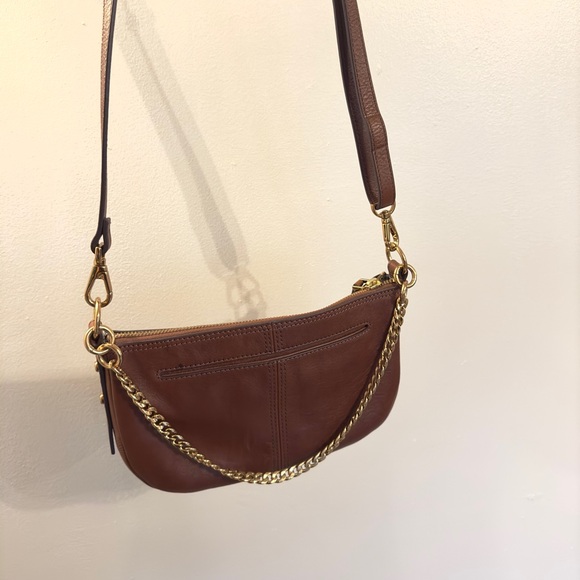 Like New Jolie Leather Small Crossbody Bag Brown - Picture 14 of 15
